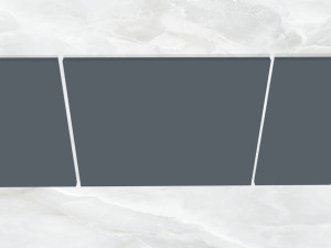 triptych wall art harem of zebras 3D Model