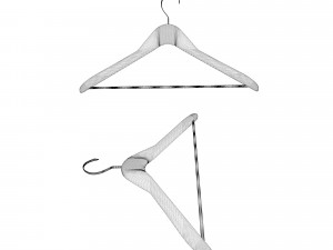 shirt sweatshirt and hanger 3D 모델