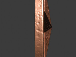 horseshoe with star-iron surface 3D Baskı Modeli