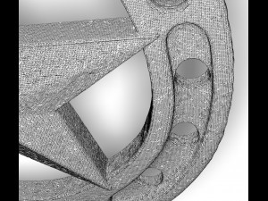 horseshoe with star-iron surface 3D Baskı Modeli