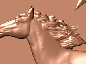 horse coin 3D Print Model