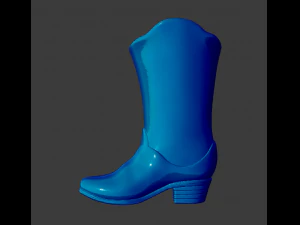Cowboystiefel 3D Druckmodell