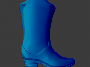 cowboy boots Modello di stampa 3D