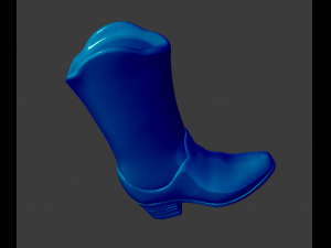 cowboy boots Modello di stampa 3D