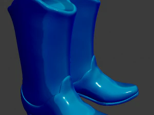 cowboy boots 3D Print Model