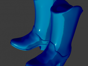 cowboy boots Modello di stampa 3D