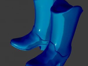 cowboy boots 3D Print Model