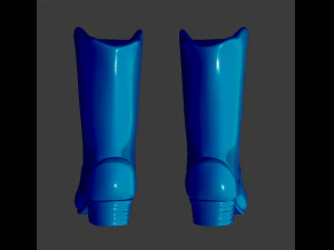 cowboy boots 3D Print Model