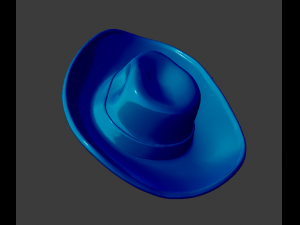 cowboy hat 3Dプリントモデル