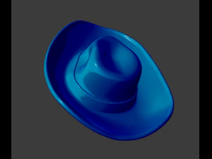cowboy hat 3D Print Model