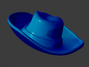 cowboy hat 3Dプリントモデル