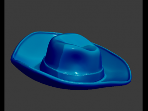 cowboy hat 3Dプリントモデル