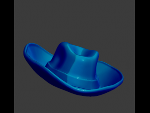 cowboy hat 3Dプリントモデル