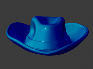 cowboy hat 3Dプリントモデル