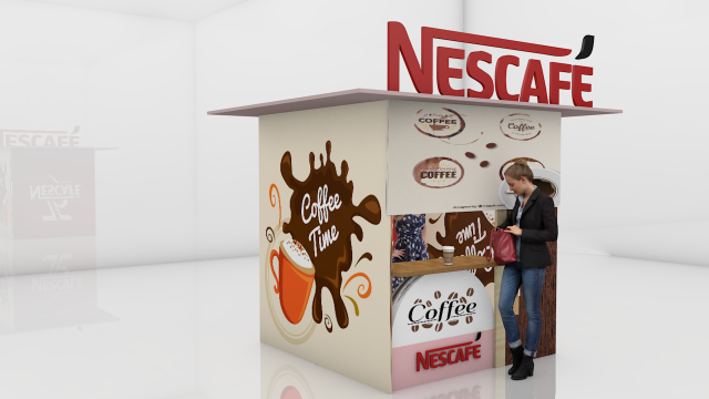 nescafe Model 3D .c4d .max .obj .3ds .fbx .stl .blend