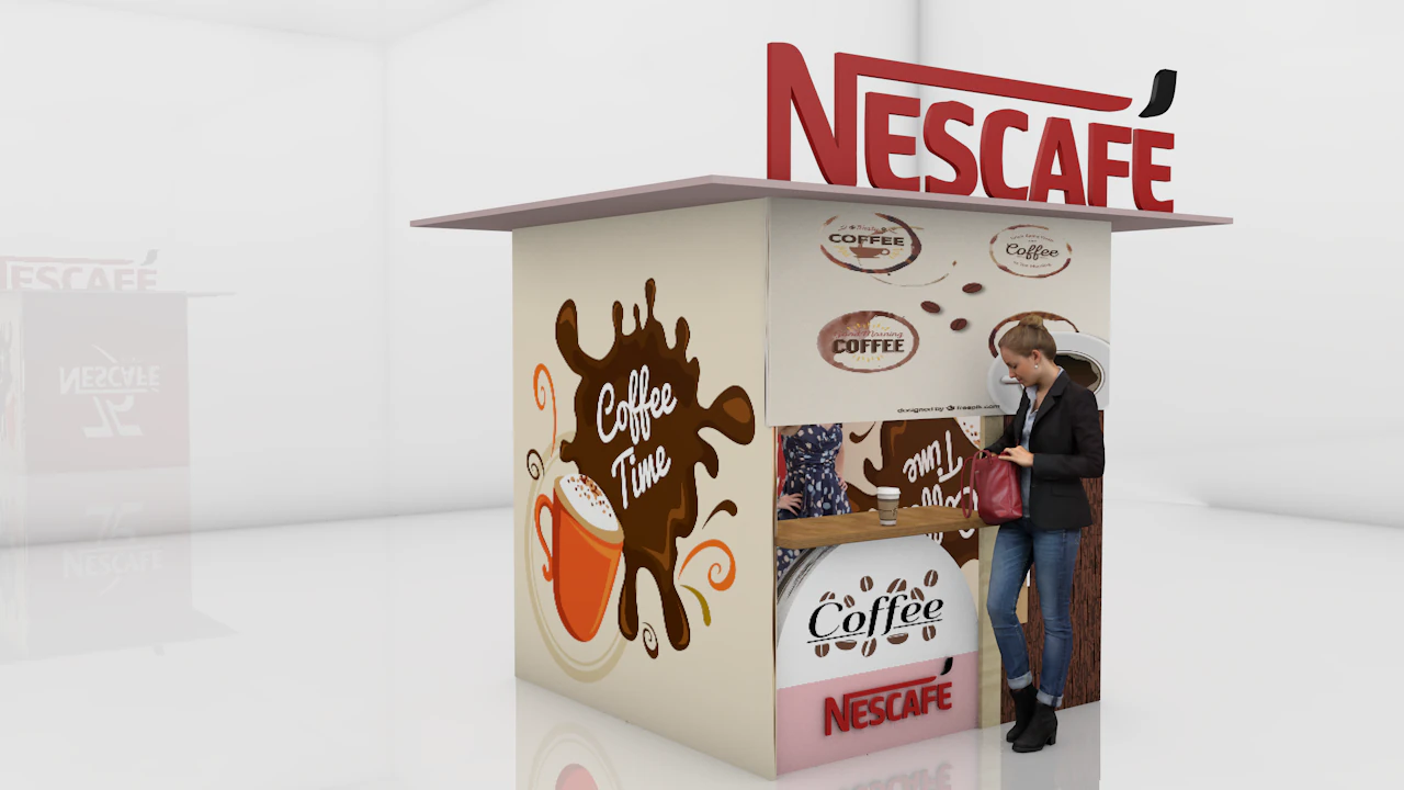 nescafe 3D Model .c4d .max .obj .3ds .fbx .stl .blend 