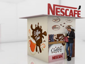 ネスカフェ 3Dモデル