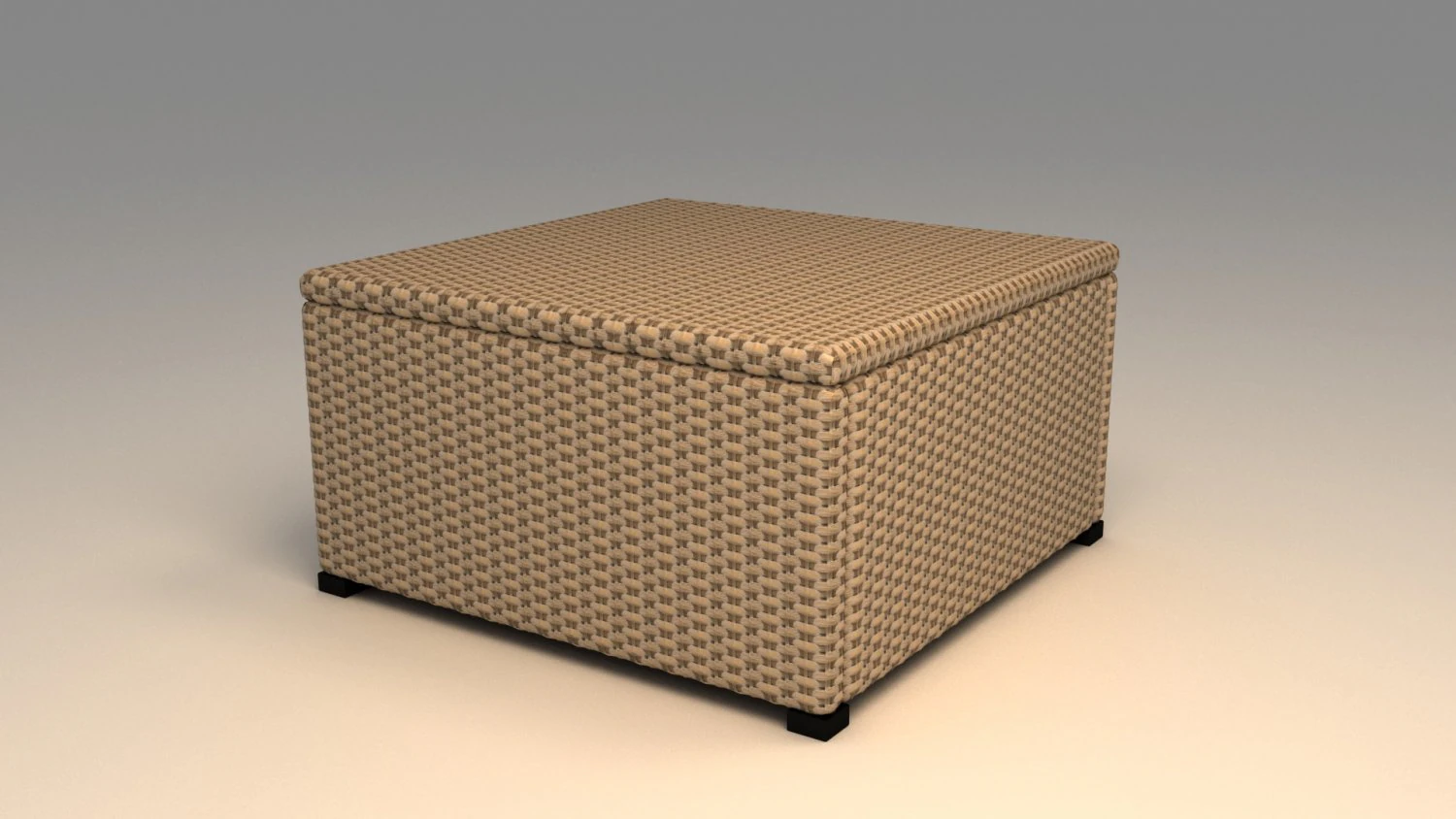 ikea solleron stool 62x62 3D Model .c4d .max .obj .3ds .fbx .stl .blend 