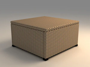 ikea solleron stool 62x62 3D Model