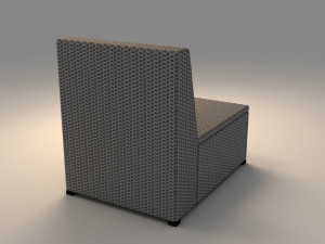 ikea solleron one seat section Modèle 3D
