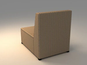 ikea solleron one seat section 3D Model