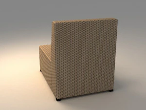 ikea solleron one seat section 3D Model