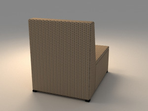 ikea solleron one seat section Modèle 3D