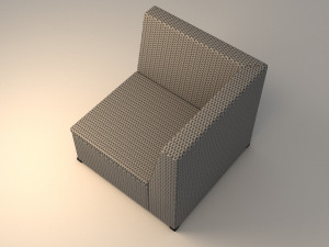 ikea solleron corner section Modello 3D