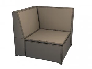 ikea solleron corner section 3D Model