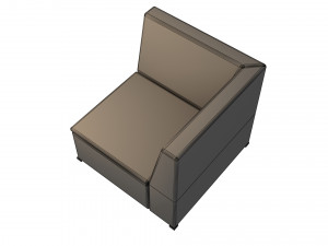 ikea solleron corner section Modello 3D