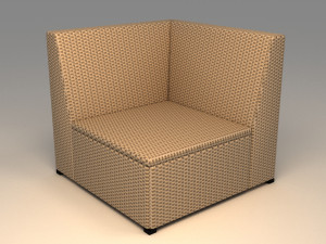 ikea solleron corner section Modello 3D