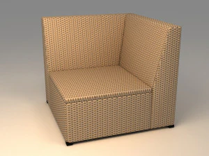 ikea solleron corner section 3D Model