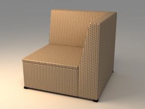 ikea solleron corner section Modello 3D