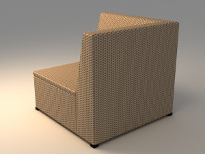 ikea solleron corner section Modello 3D