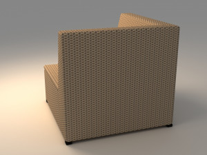 ikea solleron corner section Modello 3D