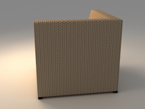 ikea solleron corner section Modello 3D