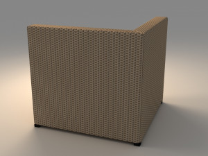 ikea solleron corner section Modello 3D