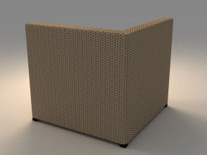 ikea solleron corner section Modello 3D