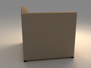 ikea solleron corner section Modello 3D
