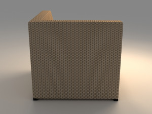 ikea solleron corner section Modello 3D