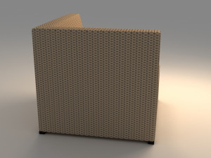 ikea solleron corner section Modello 3D