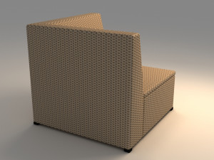ikea solleron corner section Modello 3D