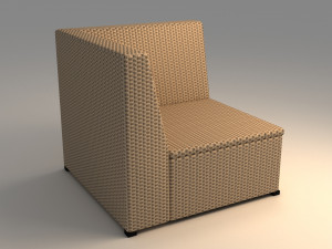 ikea solleron corner section Modello 3D