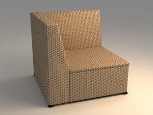 ikea solleron corner section Modello 3D