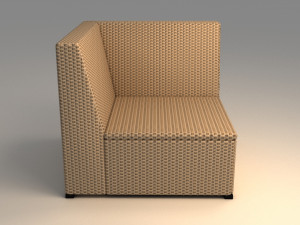 ikea solleron corner section Modello 3D