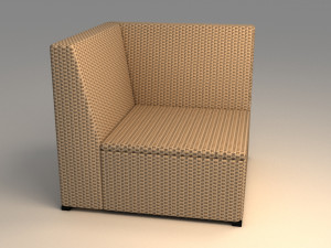 ikea solleron corner section Modello 3D