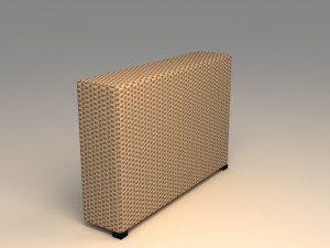 ikea solleron armrest section 3D Model