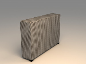 ikea solleron armrest section 3D Modell