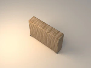 ikea solleron armrest section 3D Model