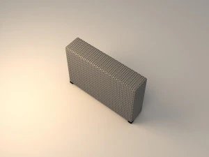 ikea solleron armrest section 3D Model